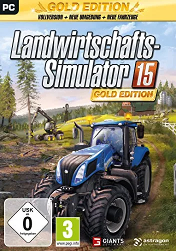 Landwirtschafts-Simulator 2015 Gold Edition für PC - Simulation Game für PC, erlebe die Faszination des modernen Landwirtschaftsmanagements mit erweiterten Inhalten und neuen Herausforderungen.