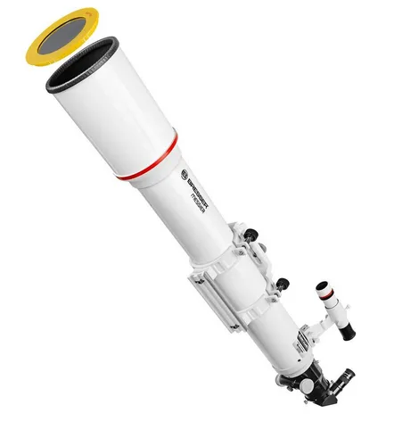 Bresser Teleskop Messier AR-102/1000 Hexafoc - Perfektes Einsteigerteleskop - Teleskop mit 102mm Objektiv und 204-facher Vergrößerung, ideal für Planeten- und Deep-Sky-Beobachtungen. Inklusive hochwertigem Zubehörset für spannende Astronomie-Erlebnisse.