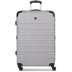 Wenger Hartschalen-Trolley Amplar Evo, 4 Rollen, ABS - Koffer mit erweiterbarem Design für zusätzlichen Stauraum, robust aus ABS-Kunststoff und ideal für stilvolle Reisen.