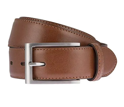 Lloyd Men´s Leather Belt 3.5 - Hochwertiger Ledergürtel - Gürtel aus echtem Leder mit absteppung, kürzbar für perfekten Tragekomfort und zeitloses Design. Ideal für stilbewusste Herren.