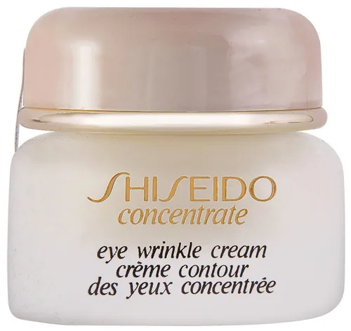 Shiseido Concentrate Eye Wrinkle Cream 15 ml - Augenpflege für empfindliche Haut, mit feuchtigkeitsspendenden Wirkstoffen zur Vorbeugung von Falten und zur Revitalisierung der zarten Augenpartie.