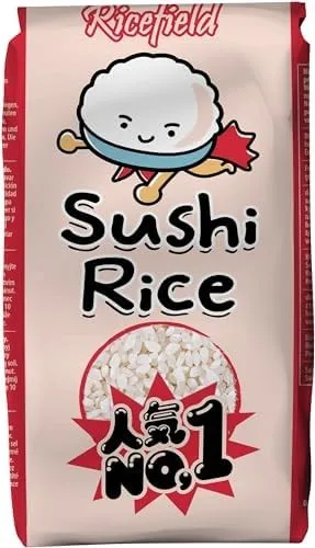 RICEFIELD Rundkorn Japonica Sushi Reis 1kg