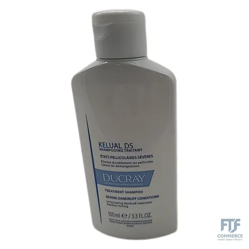 Ducray Kelual DS Treatment Shampoo 100 ml - Shampoo gegen Schuppen, reinigt effektiv Haar und Kopfhaut, beruhigt gereizte Kopfhaut und sorgt für gesundes, glänzendes Haar.