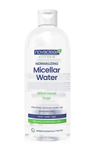 Akne-Mizellen-Wasser für empfindliche Haut - Effektiver Make-up-Entferner mit spezieller Formel für zu Akne neigende Haut. Reinigt sanft und hinterlässt ein erfrischendes Hautgefühl, ideal für die tägliche Anwendung.