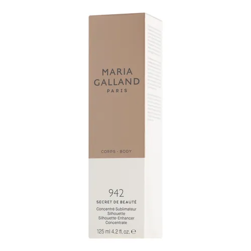 Maria Galland SECRET DE BEAUTÉ 942 Concentré Sublimateur Silhouette 125 ml - Körperserum zur Minderung von Cellulite und Verbesserung der Hautelastizität dank straffender Wirkstoffe wie Spirulina und Koffein. Für eine glattere, straffere Silhouette.