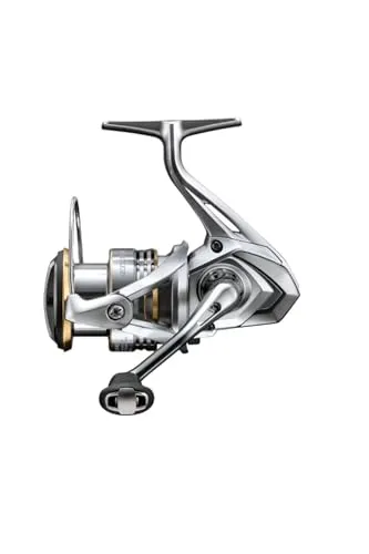 SHIMANO Sedona FJ 3000 Spinning Angelrolle - Angelrolle mit Frontbremse und 9 kg Bremskraft, ideal für anspruchsvolle Angler. Leichtes Gewicht von 245 g und hoher Schnureinzug von 73 cm pro Kurbelumdrehung.
