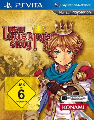 Playstation Vita *New Little King's Story* - Rollenspiel für PS Vita - Entdecken Sie das fesselnde Rollenspiel 'New Little King's Story' für die PS Vita, ideal für junge Spieler ab 6 Jahren, mit packender Story und charmanten Grafiken.