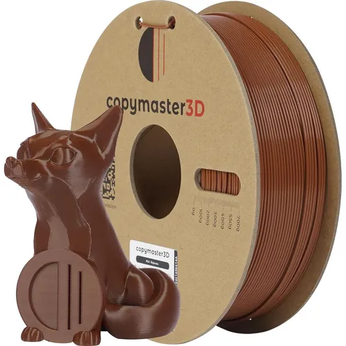 Copymaster3D PLA Filament for 3D Printer, 1.75 mm, brown (PLA, 1.75 mm, 1000 g, Braun) (12362)