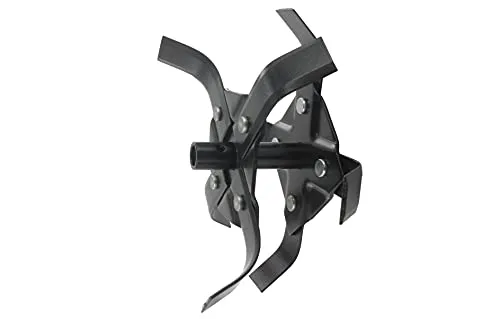 UNIVERSELL - Stern für Mikrohacke, Ersatzteil für MB25H, MB31H, MB33R - Motorhacken Ersatzteil mit 225 mm Durchmesser und 15 mm Achse, kompatibel mit PUBERT Modellen. Ideal für effizientes Graben, Lüften und Hacken im Garten.