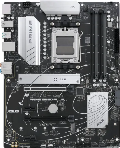 ASUS Prime B650-PLUS Gaming Mainboard AM5 - High-Performance für Ryzen 7000, PCIe 5.0 und geräuschreduzierende Technologie für optimales Gaming