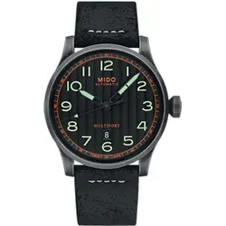 Mido Multifort M0326073605009 Herren Automatikuhr - Elegante Herrenuhr aus Edelstahl mit Saphirglas, wasserdicht bis 10 bar und einem Swiss-Made Automatikwerk für präzise Zeitmessung.