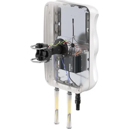 Antenne QuMax für Teltonika RUTM56 - Leistungsstarke Antenne für 5G und Wi-Fi 6E, wetterfestes IP68-Gehäuse, ideal für den Außeneinsatz in anspruchsvollen Funkanwendungen.