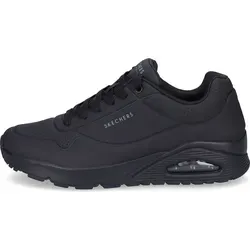 Skechers Herren Uno Stand On Air Sneaker, Black Durabuck Trim, 46 EU - Herren-Sneaker mit luftgepolstertem Komfort und stylischem Design für den ganzen Tag.