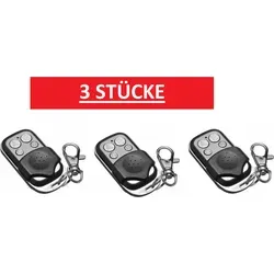 Handsender für NOVOFERM NOVOTRON 502 MAX43-2 (3 Stück) - Sicherheitstechnik-Zubehör, Vorteilspaket mit 3 Ersatzhandsendern und deutscher Anleitung für einfache Programmierung, perfekt für NOVOFERM Modelle!