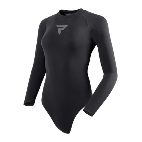 REBELHORN Freeze II Lady Thermo Body Damen | Atmungsaktive Thermounterwäsche für Motorradtouren - Hochwertige Thermounterwäsche für Damen mit kühlenden Eigenschaften. Ergonomische Passform und atmungsaktives Material sorgen für hohen Tragekomfort und Bewegungsfreiheit bei Fahrten.