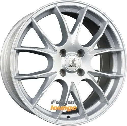 ITWHEELS KIRA 18 Zoll Alufelge shiny black polished lip - Felgen für sportliche Fahrzeuge, 7.5Jx18, 4x108 ET18, verleihen deinem Auto einen eleganten Look und verbessern die Fahrdynamik.
