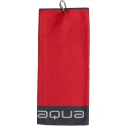 Big Max Aqua Trifold Towel  - Golf-Handtuch - red/charcoal