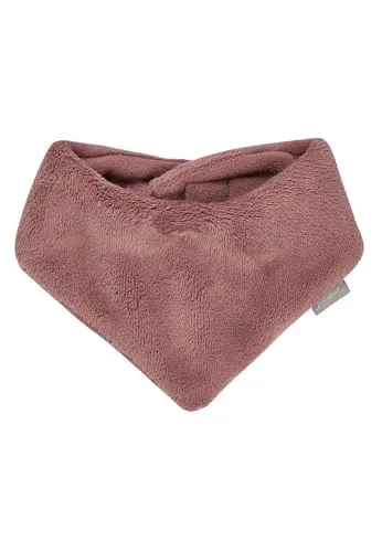 Sterntaler Halstuch aus Teddyflausch, gefüttert, mit Klettverschluss - Mädchen Accessoires für Babys und Kleinkinder - warm, weich und bequem - rosenholz, Gr. 2