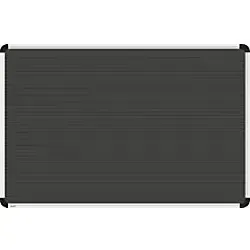 Ultradex Stecktafel 1010 Schwarz 86 x 77 cm