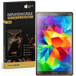 6x Displayfolie für Samsung Galaxy Tab S 8.4 Displayschutzfolie ANTI-REFLEX MATT