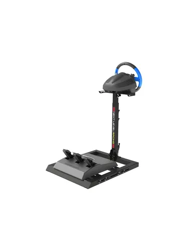 Next Level Racing Wheel Stand Racer - Zubehör für PC: Robuster, klappbarer Stand für alle gängigen Lenkräder und Pedale, ideal für realistische Rennsimulationen.