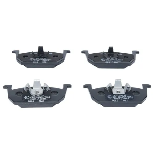 ATE Bremsbelagsatz Ceramic 13.0470-7335.2 - Bremsbeläge für Scheibenbremsen, hochleistungsfähige ATE Ceramic-Technologie für reduzierte Bremsstaubentwicklung und langlebige Leistung.