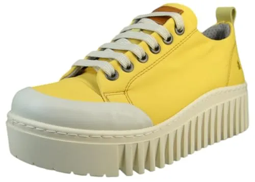 Art Schuhe Damen 1534 NYLON YELLOW/BRIGHTON - Gelb, Größe 41 - Moderne Damen-Schuhe aus strapazierfähigem Nylon in strahlendem Gelb. Ideal für stilvolle Outfits und den täglichen Gebrauch.