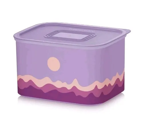 Tupperware Baseline - Quadro Sonne 1,3L - Vorratsdosen mit luft- und wasserdichtem Verschluss, ideal für die Trockenvorratshaltung und Kühlschrank, farbenfrohes Design bringt Freude in jeden Haushalt.
