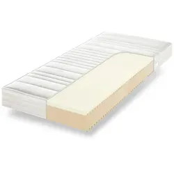 Dreamer Junges Wohnen 7-Zonen-Latex-Komfortschaumkernmatratze  Senso 1 ¦ weiß ¦ Maße (cm): B: 90 H: 20