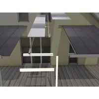 Gutta Erweiterungsmodul 1,20 x 3,06 m - Flexibles Terrassenüberdachungssystem - Ideal zur Erweiterung Ihrer Gutta Terrassenüberdachung, robust und UV-beständig, ermöglicht individuelle Anpassungen für Carports oder Unterstellplätze.