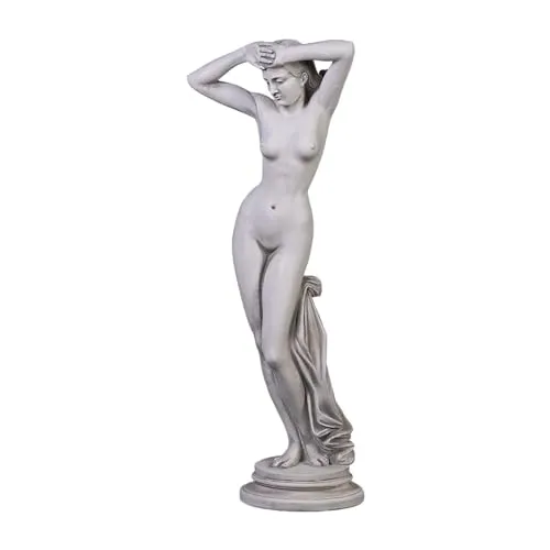Gartenfigur Statue der erotischen Venus - Frostsicher, 79 cm - Elegante Statue der erotischen Venus für den Garten. Handgefertigt aus robustem Material, frostbeständig und langlebig. Ein echter Blickfang für Ihre Gartendekoration.