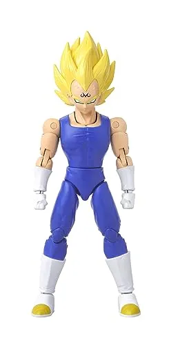 BANDAI - Dragon Ball Z - Dragon Stars Actionfigur Majin Vegeta 17 cm - Actionfigur von Majin Vegeta, detailreich und perfekt für Sammler und Fans von Dragon Ball Z, ideal für kreative Spielwelten.