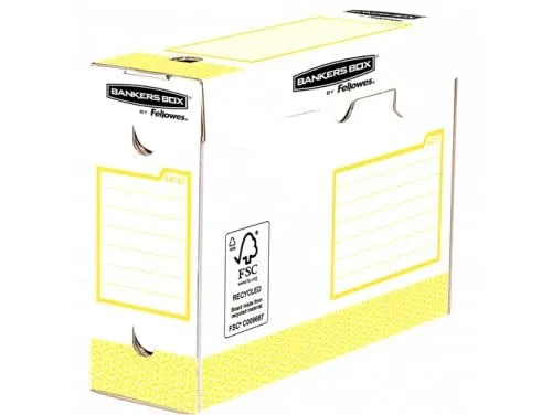 Bankers Box 4474202 Heavy Duty A4+, 100 mm, Gelb, 20 Stück