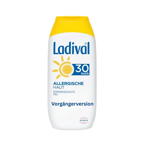 Ladival Allergische Haut Sonnenschutz Gel LSF 30 - Parfümfreies Sonnenschutzgel für allergische Haut, bietet zuverlässigen Schutz mit SPF 30 und ist ideal für empfindliche Hauttypen.