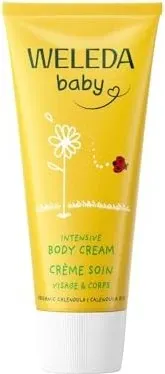 Weleda Calendula Pflegecreme für Babys & Kids - Hochwertige Babypflegecreme für Körper & Gesicht, ideal bei trockener und wunden Haut. Beruhigende Ringelblumenextrakte sorgen für intensive Pflege und beste Verträglichkeit.