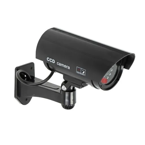 ATRAPA KAMERY MONITORUJĄCEJ CCTV SREBRNA ORNO 5908254828782