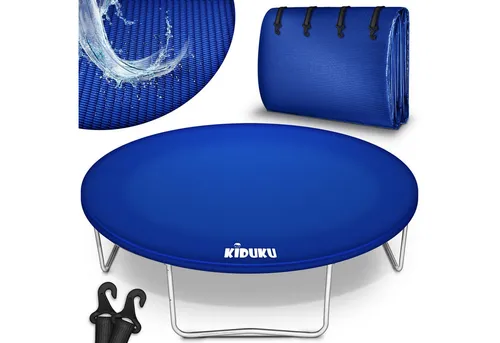 KIDUKU Trampolin-Abdeckplane Trampolin Regenabdeckung 244 - 427 cm, Wetterschutzplane