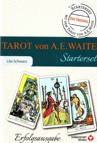 Tarot von A.E. Waite - Das Starterset: Set mit Buch und Karten - Gesundheit & Medizin: Entdecken Sie die Welt der Tarotkarten mit diesem umfassenden Starterset, ideal für Anfänger und spirituelle Entfaltung.