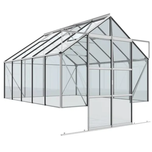 Vitavia Gewächshaus "Cassandra 8300" mit Zubehör - Garten-Zubehör - 8,3 m² großes Gewächshaus aus eloxiertem Aluminium, inklusive über 100 Euro Zubehör für optimale Pflanzenpflege!