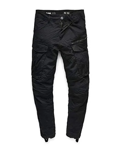 G-Star Herren Rovic Zip 3D Hose - Wanderhosen mit praktischem Reißverschluss und verstellbarem Saum, ideal für Outdoor-Aktivitäten und bequemes Tragen.