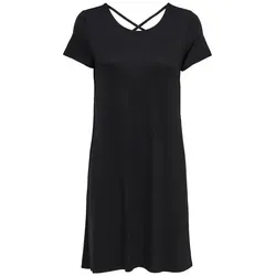 ONLY Onlbera Back Lace Up S/S Dress JRS Noos - Freizeitkleider für Damen, mit trendiger Schnürung im Rücken für einen stylishen Look und perfekten Sitz.