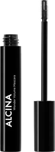 ALCINA Eye Wonder Volume Mascara 8 ml Black - Die Alcina Eye Wonder Volume Mascara sorgt für maximales Volumen und eine beeindruckende Wimpernverdichtung. Mit der speziellen Mikrobürste werden selbst feine Wimpern optimal erfasst und modelliert. Perfekt für einen ausdrucksstarken Blick.