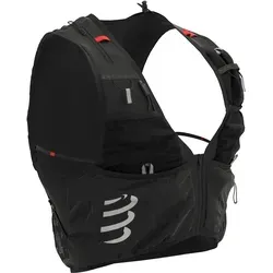 Compressport Unisex UltRun S Pack Evo 15 schwarz - Trailrunning-Rucksack mit 12 + 3 l Volumen, sicheren Taschen und ergonomischem Design – ideal für lange Läufe in den Bergen. Der Rucksack bietet Platz für Deine gesamte Ausrüstung und sorgt für optimalen Tragekomfort.