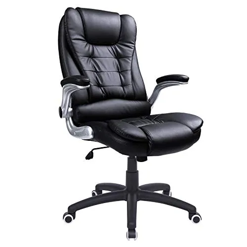 SONGMICS Racing Stuhl - Ergonomischer Bürostuhl und Gaming Stuhl - Bürostuhl mit hochwertiger PU-Oberfläche, ergonomischem Design und verstellbarer Höhe für optimalen Sitzkomfort. Hohe Stabilität mit SGS-geprüftem Fußkreuz und langlebigen Rollen.
