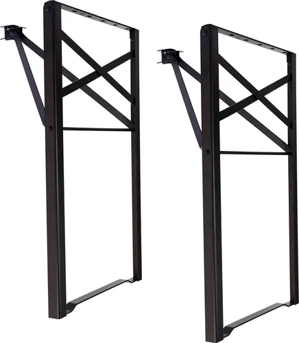 Natural Goods Berlin 2er Set Bierzeltgarnitur klappbar - Esssets für die Terrasse, klappbares Tischgestell für individuelle Gartentische, stabil und einfach aufzubauen, ideal für Gartenpartys.