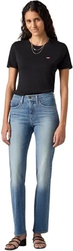 Levi's 314 Shaping Straight Jeans für Damen, Gr. 28, Länge 34 - Bestseller Jeans von Levi’s® mit Shaping-Funktion und elastischem Stretchdenim. Ideal für einen lässigen Look und perfekten Sitz.