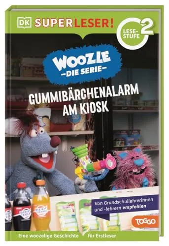 SUPERLESER! Woozle Die Serie: Gummibärchenalarm am Kiosk: 2. Lesestufe, Sach-Geschichten für Erstleser. Für Kinder ab der 1./2. Klasse