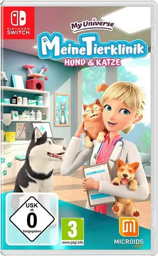 My Universe - Meine Tierklinik: Hund & Katze für Nintendo Switch - Spiele für Nintendo Switch, werde zum besten Tierarzt und heile Tiere mit Röntgenstrahlen und individuellen Behandlungen in deiner eigenen Klinik.