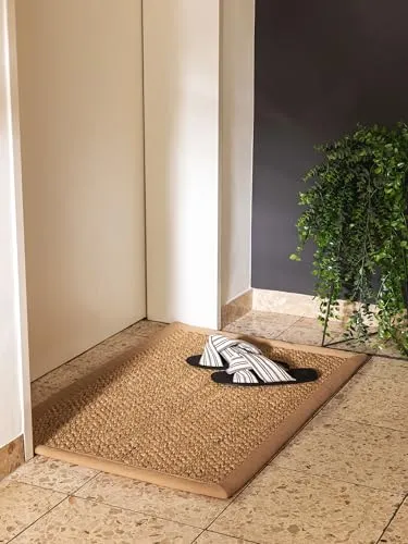 benuta Pure Fußmatte Greta - Creme 60x90 cm - Pflegeleichte Fußmatte aus 100% Sisal, ideal für stark beanspruchte Bereiche wie Flur oder Terrasse, sorgt für einen einladenden Eingangsbereich.