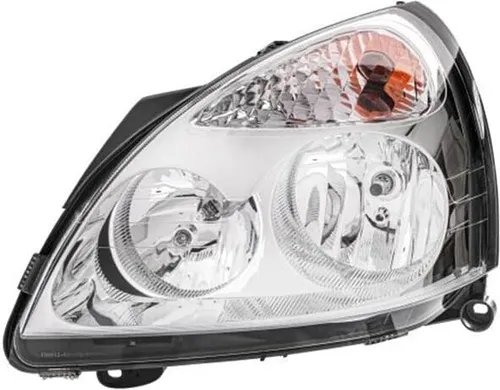 Hella Scheinwerfer links für Renault Clio 2 Thalia 1 - Frontscheinwerfer mit Halogen-Technologie für optimale Sicht, inklusive Blinklicht und Fernlicht, ideal für sicheres Fahren bei Nacht.